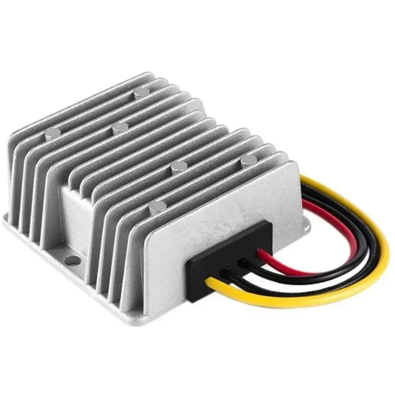 AS95 DC Power Converter 12V 24V to 5V 10A Step Down Voltage Regulator Aluminum Module