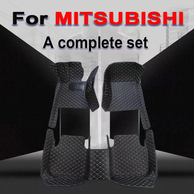 Car Floor Mats For  MITSUBISHI Pajero V97 Pajero Sport Pajero 4 Pajero V93 Pajero V73 Outlander Peev Outlander Car Accessories