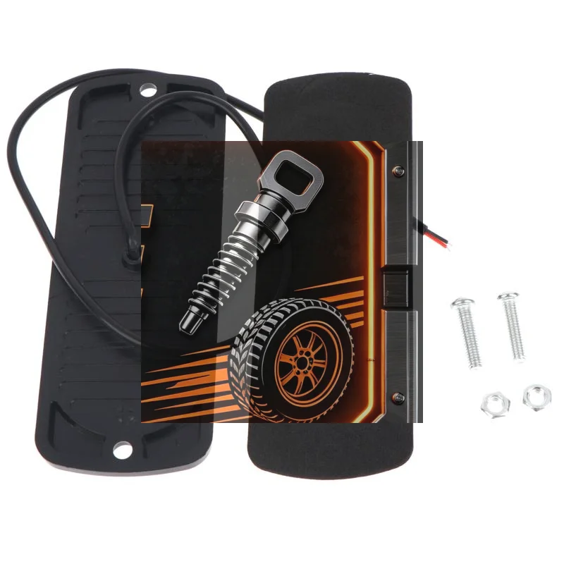 Long Lifespan 12LED Car Rear Red Fog Lights 2Pcs 12V 24V Universal Fit for Truck Van Bus Emergency