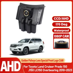 Car Front View Camera For Toyota Land Cruiser Prado 150 J150 LC150 Overbearing 2010~2023 Waterproof Parking LOGO Front Camera