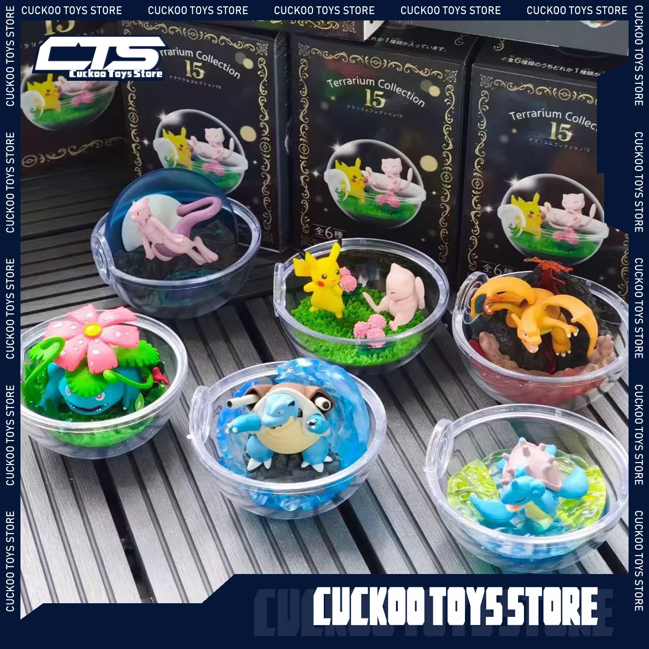 新しい-ko-re-ment-ポケモン-テラリウムコレクション-15-フルセットコレクタブルおもちゃ-gk-リザードン-ヴィーナスアール-アニメフィギュアコレクションモデル