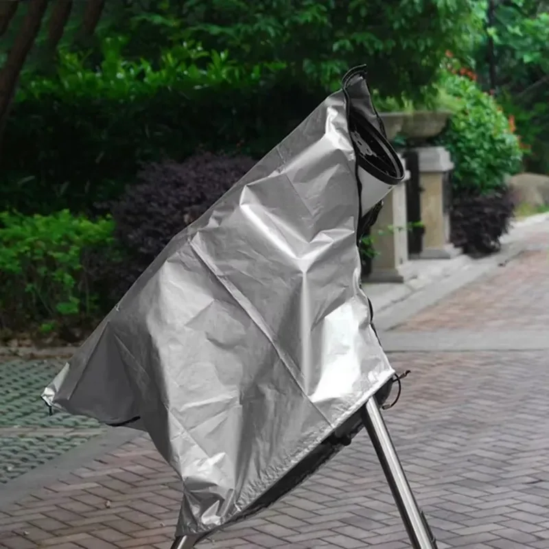 Outdoor Silver-Plated Coating Dust Rain Astronomical-Telescope Dust Cover Oxford Cloth Windproof Cover Sun Protection Covers