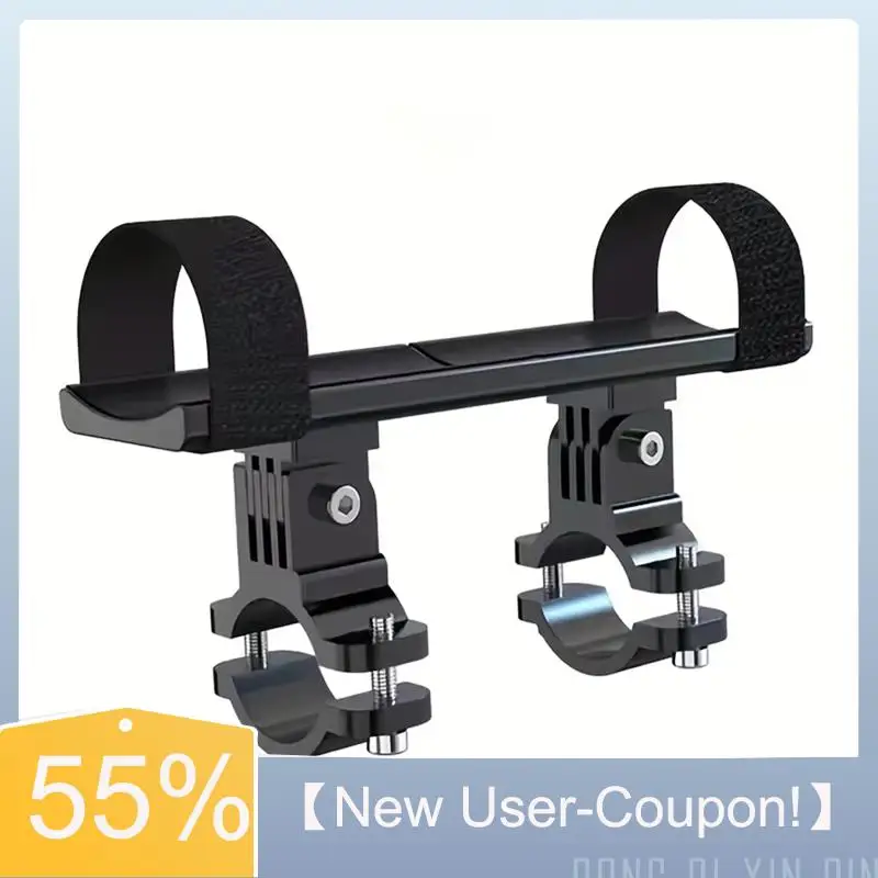 

【New User-Coupon!】Bicycle Light Bracket Adjustment Support Thickened Rubber Pad Protection For Bike Torch Headlight Speaker Moun