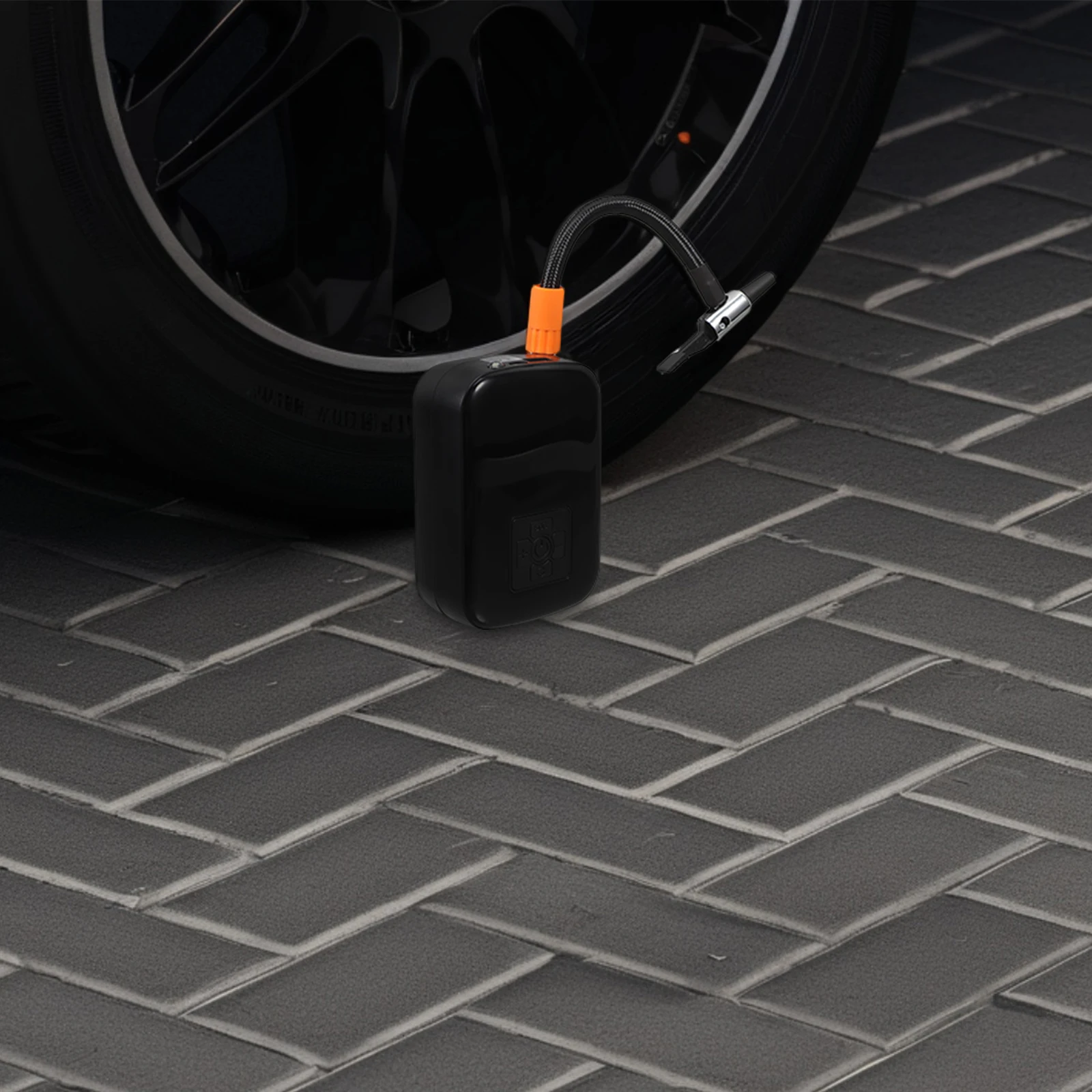 

Portable Car Tire Inflator Air Compressor Electric Pump Lcd Screen For Bikes Motorcycle Pumps Cordless Rechargeable