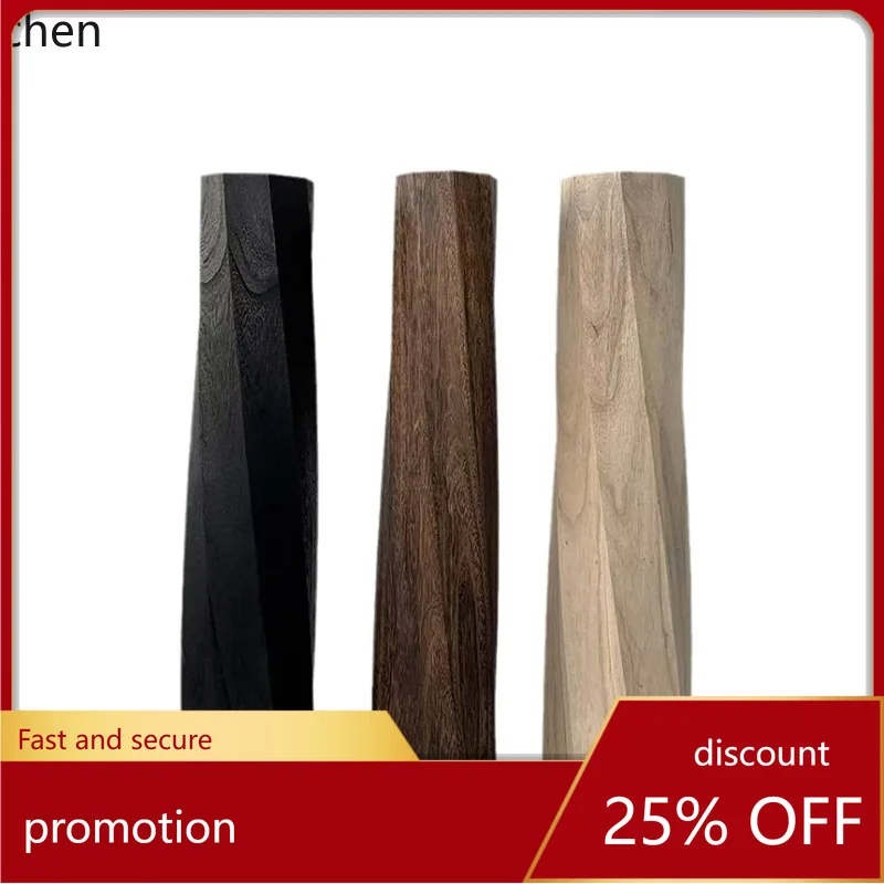 CZ Simple Modern Style Wooden Creative Home Decor Living Room Dining Room Decorations Wholesale Vase