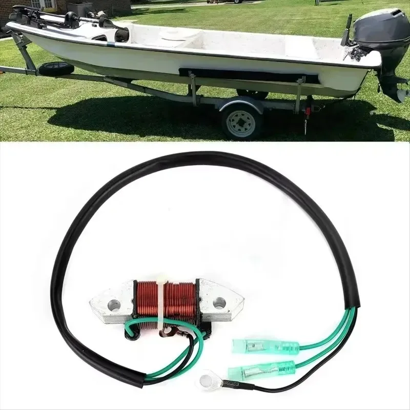 2 السكتة الدماغية ل 40HP E40X 66T85533 66T-85533 66T-85533-00 الإضاءة لفائف محرك خارجي محرك القارب 66T8553300 جزء شعبي #5