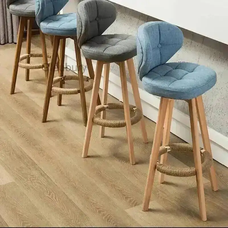 

Nordic Bar Chair Modern Beauty Simple Trendy Design Bar Chair Comfortable Kitchen Taburetes Para Barra De Cocina Home Furniture