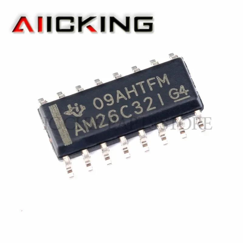 AM26C32CDR / AM26C32IDR (5-50 pieces) Free Shipping SOIC-16 Quad Receiver RS-422 16-Pin SOIC IC Chip, Original In Stock