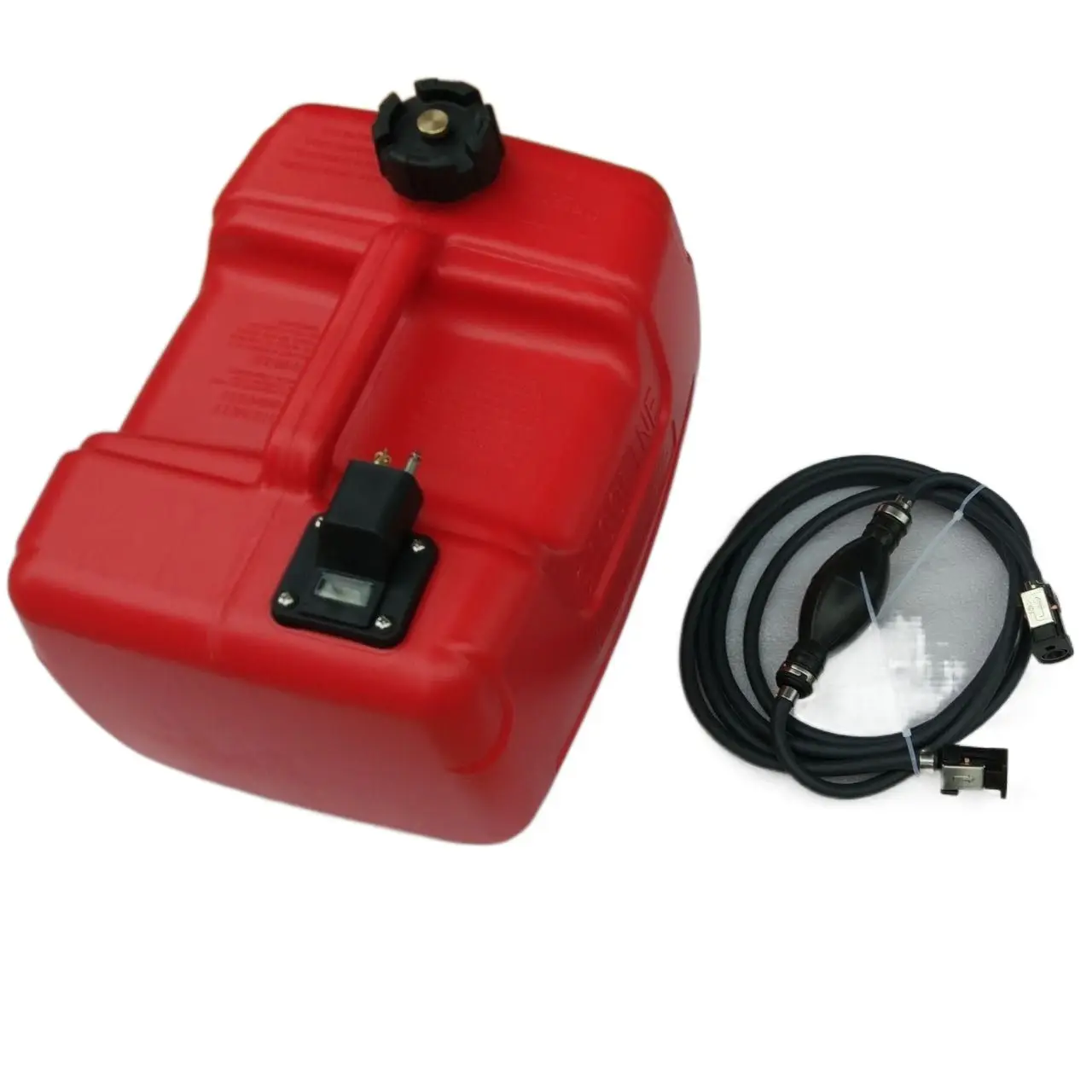 12L Portable Outboard For Yamaha Marine Truck Fuel Tank With Connector Fittings Oil Pipe Plastic Anti-Static Corrosion Resistant