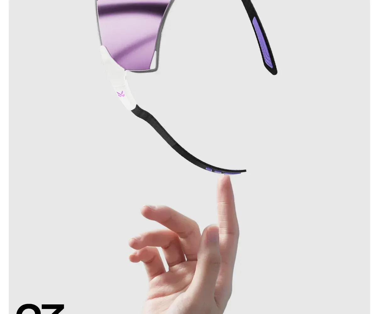 Kapvoe 2026 Neue Sonnenbrille Radfahrbrille Leichte Laufbrille Sportbrille für Männer und Frauen Wanderbrille Kohlefaser UV400 Schutzbrille – Detail 10