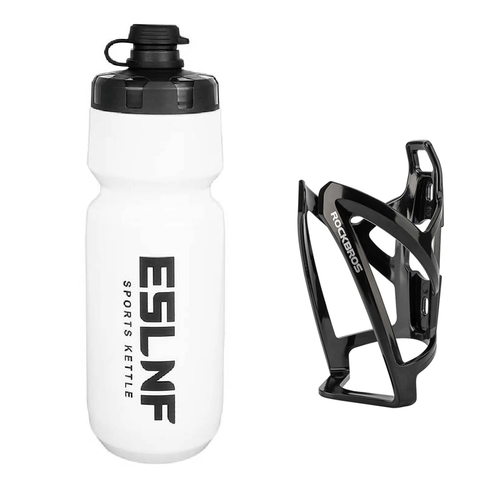 

720ML Big Capacity Water Bottle With Holder Portable Road Bicycle Bottle Food Grade Cycling Drinking Bottle Sports Water Holder