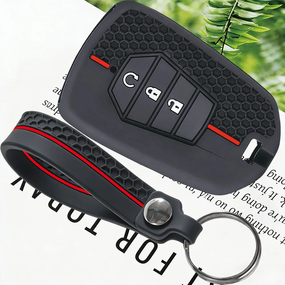 New 3 Buttons Silic…