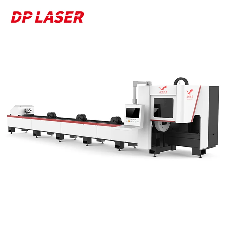 

6012 1000W-6000W Dairuike 120mm Through Hole Diameter Automatic CNC Laser Cutting Machine For Tube