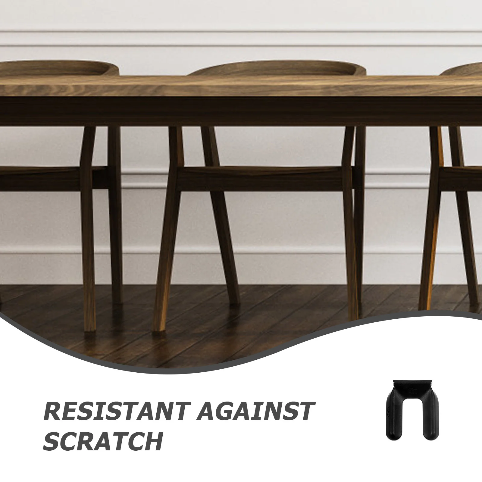 Plástico antiderrapante roda Caps, Hubcaps, cadeira Leg Covers, Rolha Rodízio Doméstico, antiderrapantes pés resistentes ao desgaste, Piano 88 teclas, 4 pcs