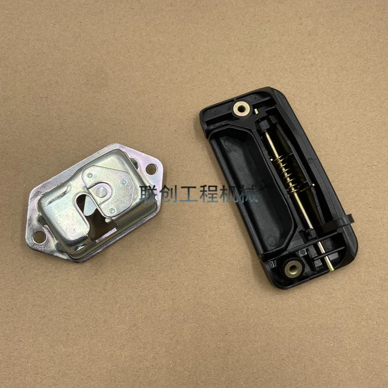 For Komatsu PC55MR/78US/128US/228US Door lock of cab exterior handle inner handle lock Excavator accessories