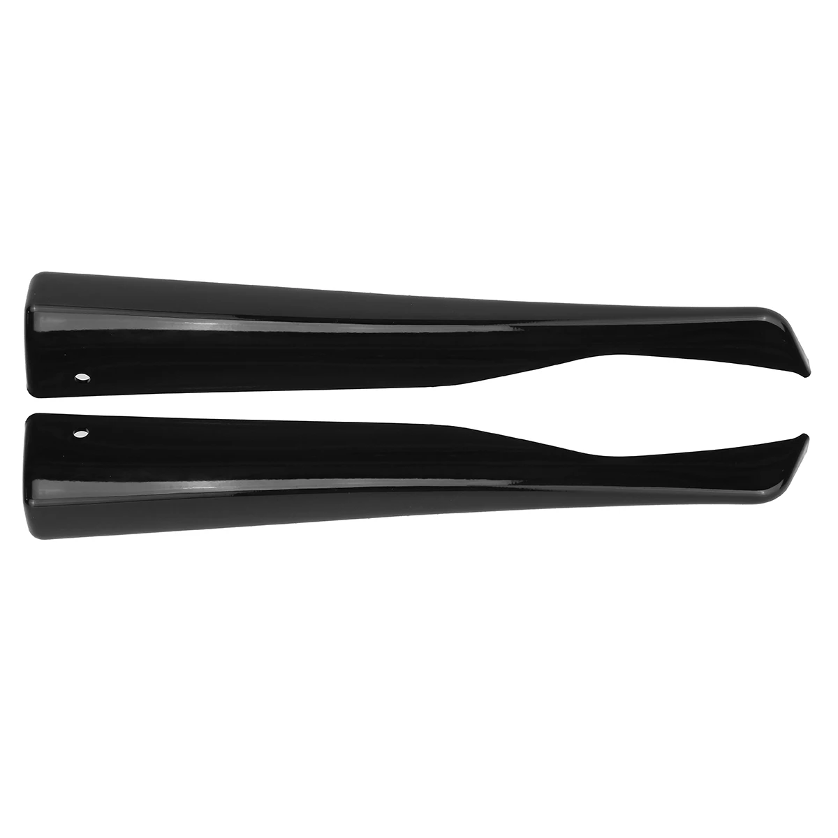 Car Rear Bumper Lip Diffuser Aprons Spats Splitters Cover Trim Black For Subaru Impreza WRX Sti CS Style 2011-2014