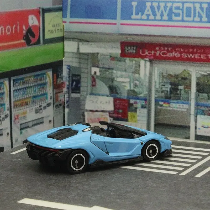 TAKARA TOMY Tomica 68 Lamborghini Roadster Simulation Alloy Car Toy Die-casting Metal Model Children's Models