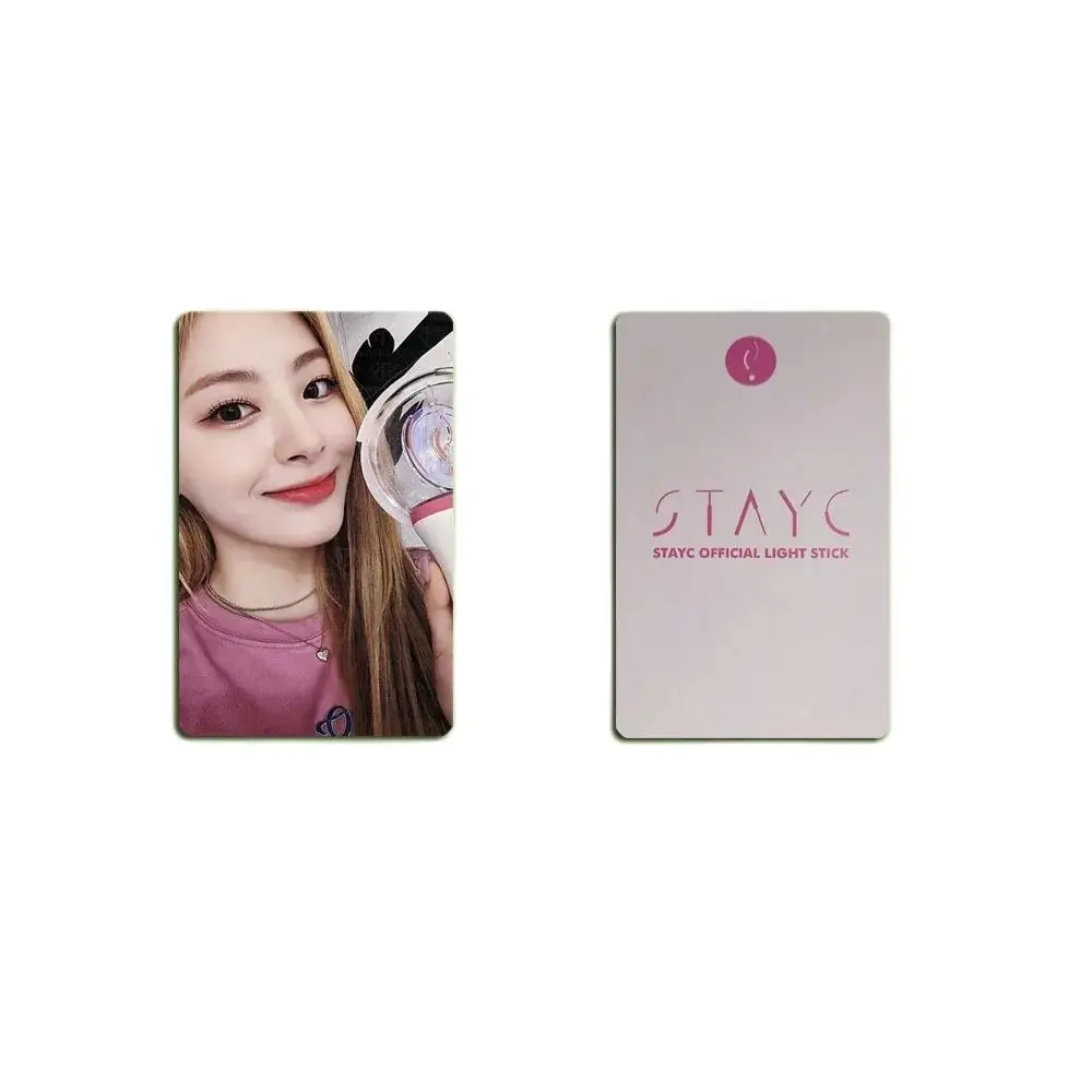 6Pcs/Set STAYC Idol Girl Group New Series Photocards HD Printd Lomo Cards SUMIN SIEUN ISA SEEUN YOON J Fans Collection Gifts