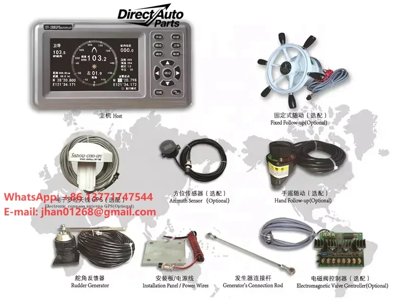 Remote Control  Marine Autopilot System SY-288GPS
