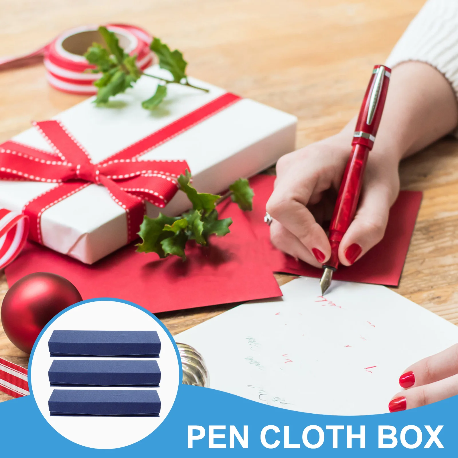 3 Pcs Ballpoint Pen Case Clothing Boxes for Gifts Holder Pp Single Presentation