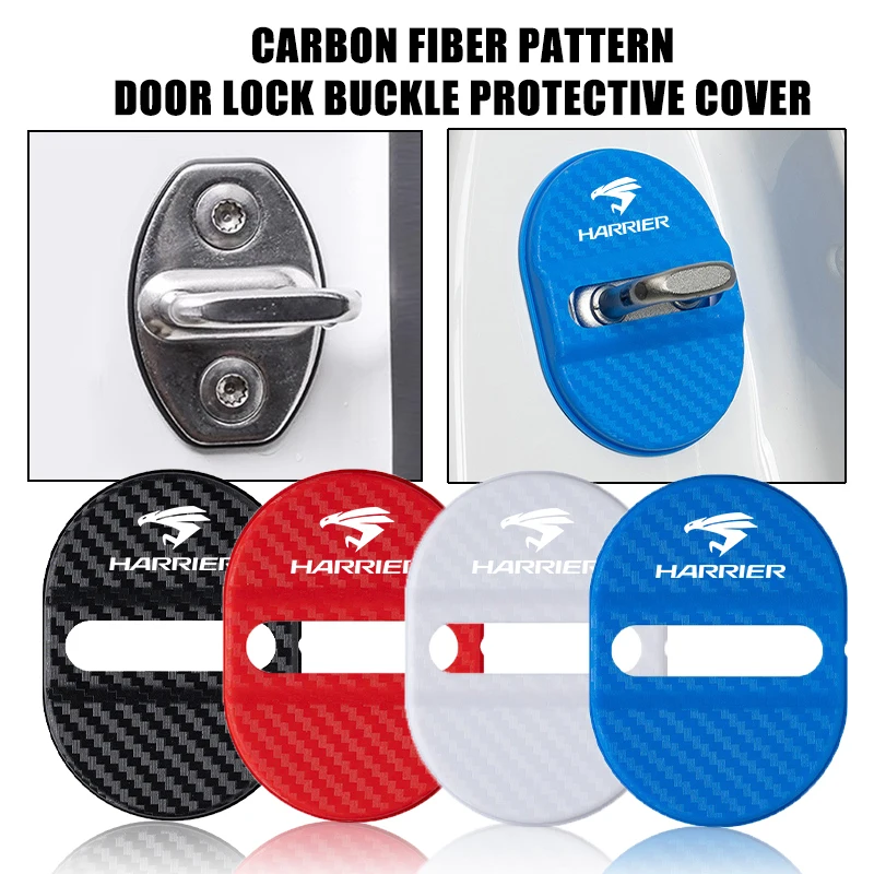 Car Door Lock Buckle Stabilizer Eliminate Abnormal Noise Gap For Toyota RAV4 CHR Corolla Camry Highlander Auris Harrier Prius