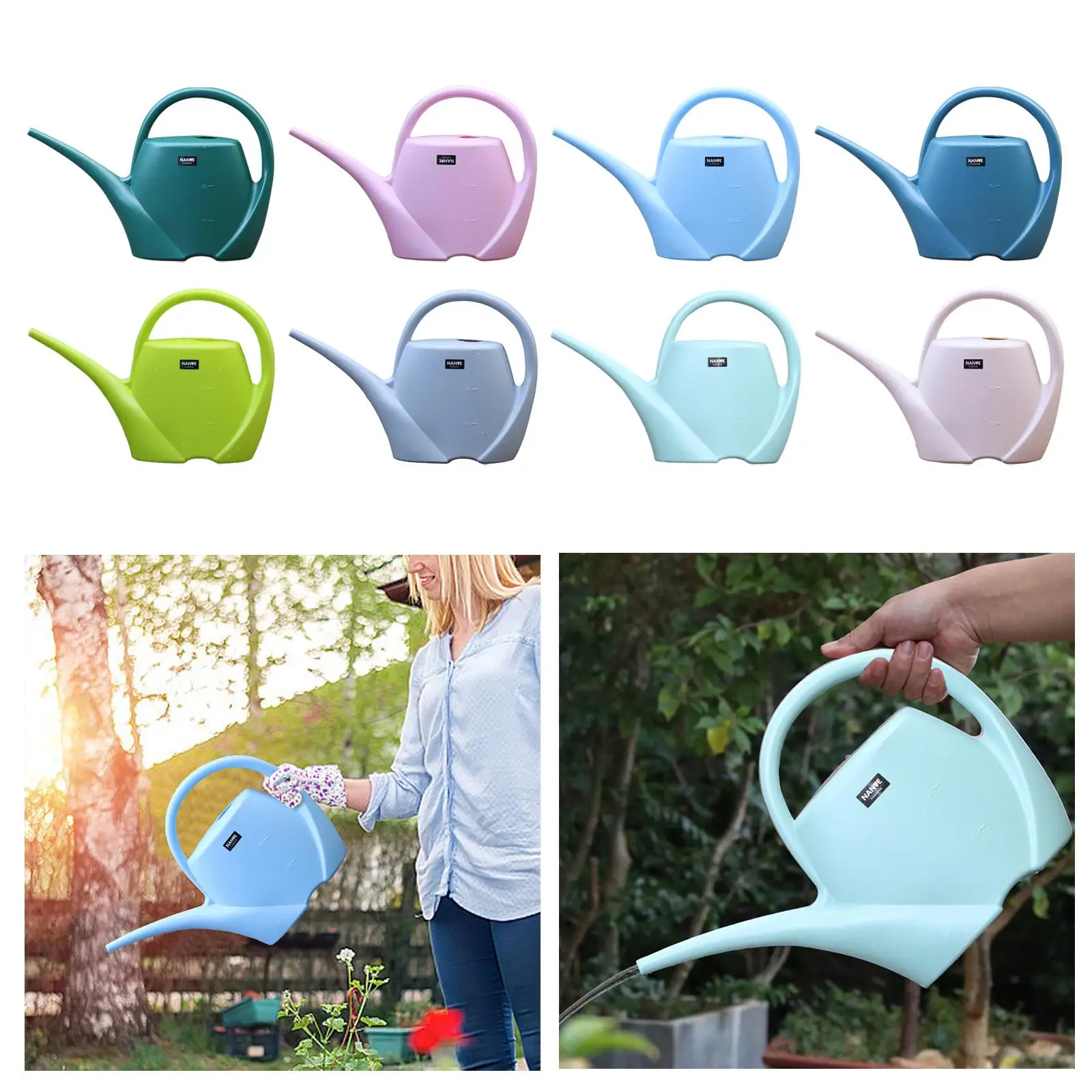 Watering Can Gardening Hand Tools Nonslip Plant Pot Bottle Simple Household