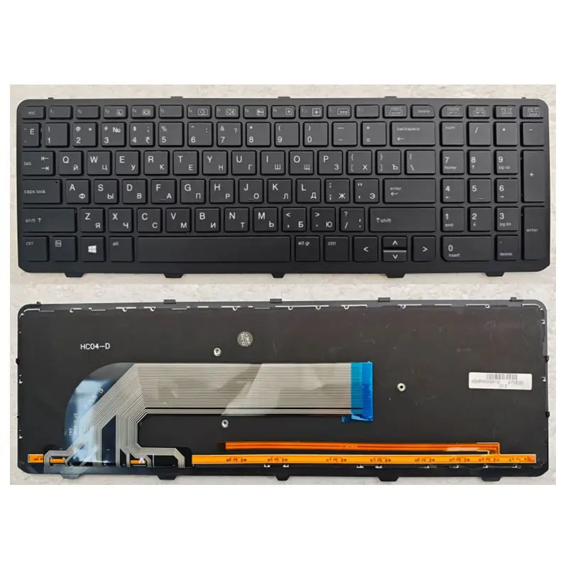 Nowa klawiatura do laptopa HP PROBOOK 450 G0/450 G1/450 G2/455 G1/455 G2 470 G1 US — zdjęcie 5