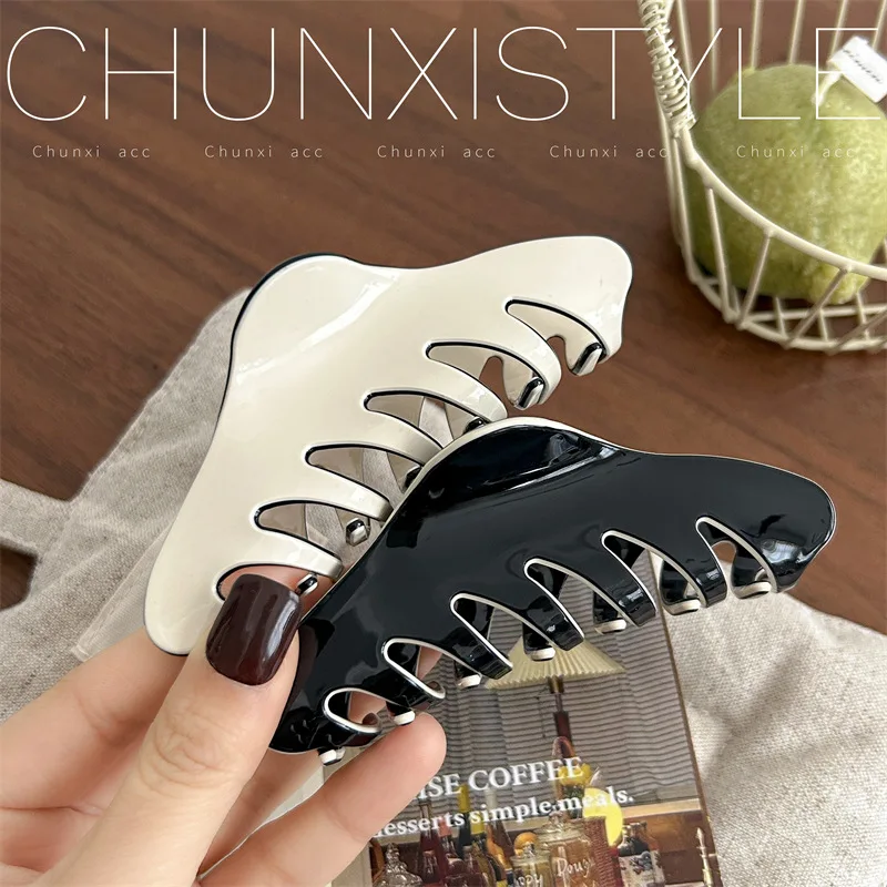 French vinegar hairpin hair clip set - premium Hair Claws lady's updo hair shark clip headpiece 4pcs/lot