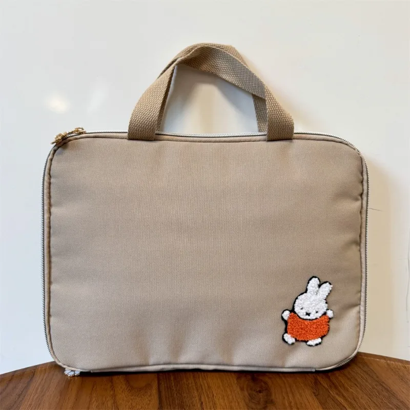 

Kawaii Miffy Storage Bag Portable Handheld Clothing Classification Storage Bag Travel Storage Portable Friends Holiday Gifts