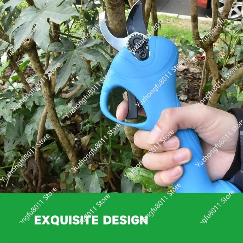 L 16.8V Cordless Pruner Lithium-ion Pruning Shear Efficient Scissors Bonsai Electric Tree Branches  Garden Tools Electric SC-86