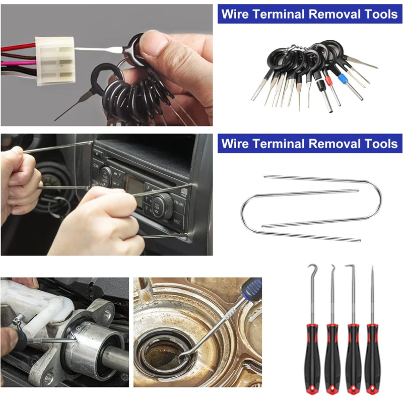 Outils de modification de l'audio de la voiture, garniture du tableau de bord, rayon audio, enlever les rayures de la voiture, stylo de réparation, couvercle d'opathie, outil de joint, accessoire, 40 pièces par boîte