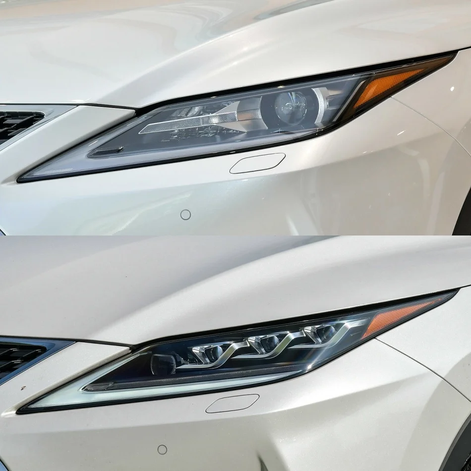 For Lexus RX300 RX350 RX450 2020 2021 Headlamp Cover Transparent Headlight Shell Lens Plexiglass Replace Original Lampshade