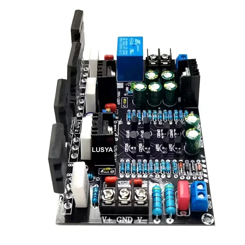 Upgraded Version New 200W Mono 5200 1943 Tube High Power Amplifier Board + Speaker Protect Relay