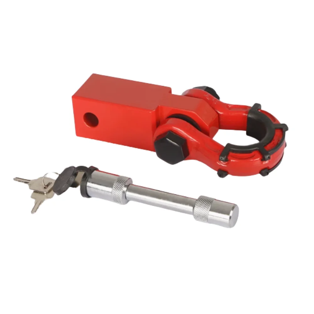 

Eavy-Duty Receiver Hitch for ROX01 Specialized for Trailer & RV Towing Plug in Crossbeam Style with Square Opening