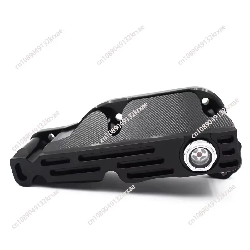 Transparent Visual Oil Pan Black for Vespa 150 Primavera Sprint, Motorcycle Modified Oil Case