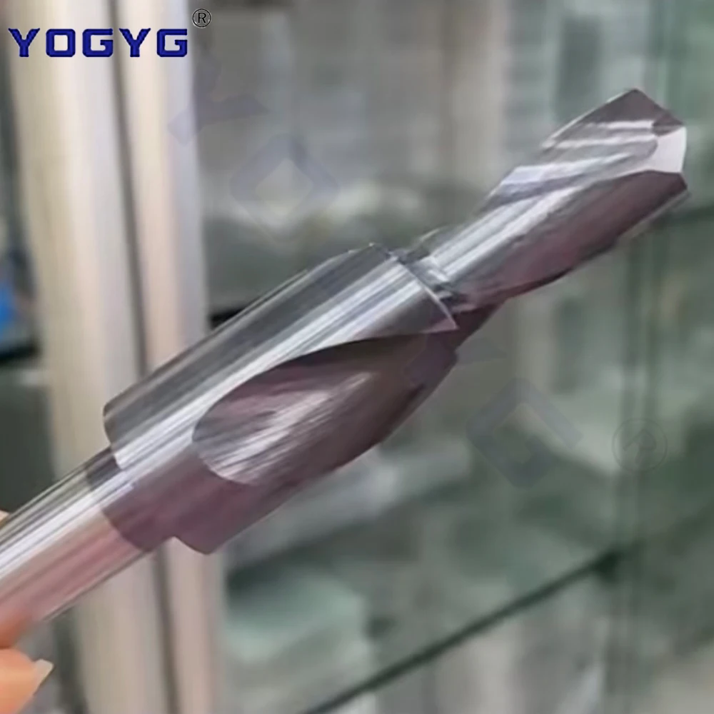 

HRC68 90/180 Degree Carbide Counterbore Twist Step Drill Bit M3 M4 M5 M6M8M10M12 For Aluminum Steel Drilling Hole And Chamfering