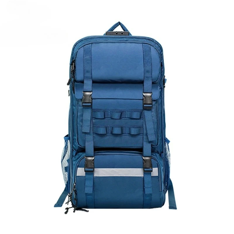 Smart Waterproof Solar Charging Usb Port Multifunction Backpack Lightweight Battery Power Bank Bag for Outdoor Travel