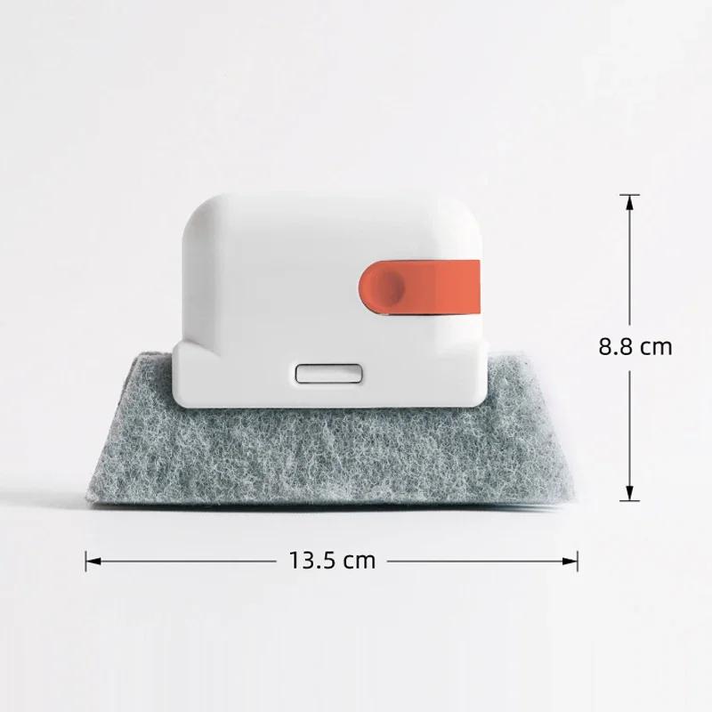 2 In 1 Groove Cleaning Tools Sliding Door Track Window Frame Cleaning Brush Kitchen Bathroom Floor Gap Window Slot Cleaner Cloth