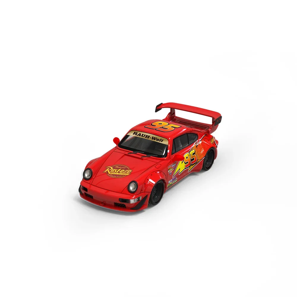 Pré-venda coolcar 1:64 rwb 964 supra a90 relâmpago diecast diorama modelo de carro coleção brinquedo tempo micro 964