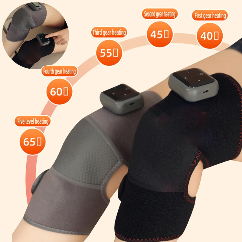 Electric Heating Knee Protection Massage Warm Compress Protection Neck Shoulder Knee Vibration Pressing Intelligent