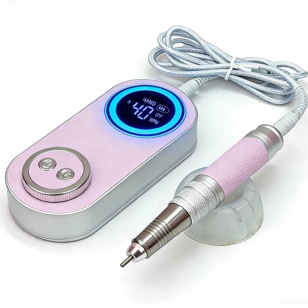 machine-a-ongles-sans-fil-40000-tr-min-coque-en-cuir-etanche-anti-poussiere-faible-bruit-kit-de-manucure-rechargeable-pour-ongles-en-acrylique-et-gel