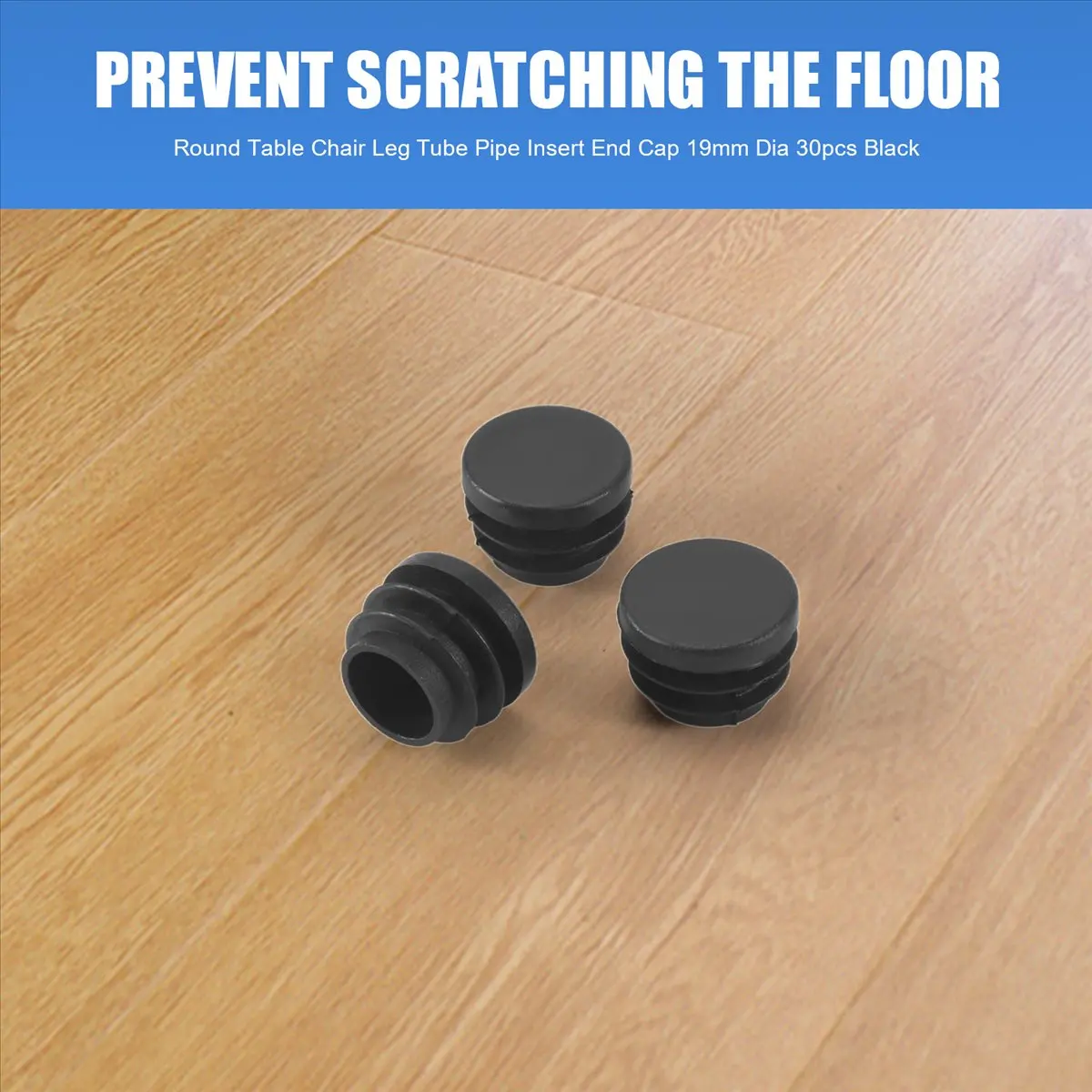 

Изысканный круглый стол, ножка стула, трубка, вставка, торцевая крышка, диаметр 19 мм, 30 шт., черный