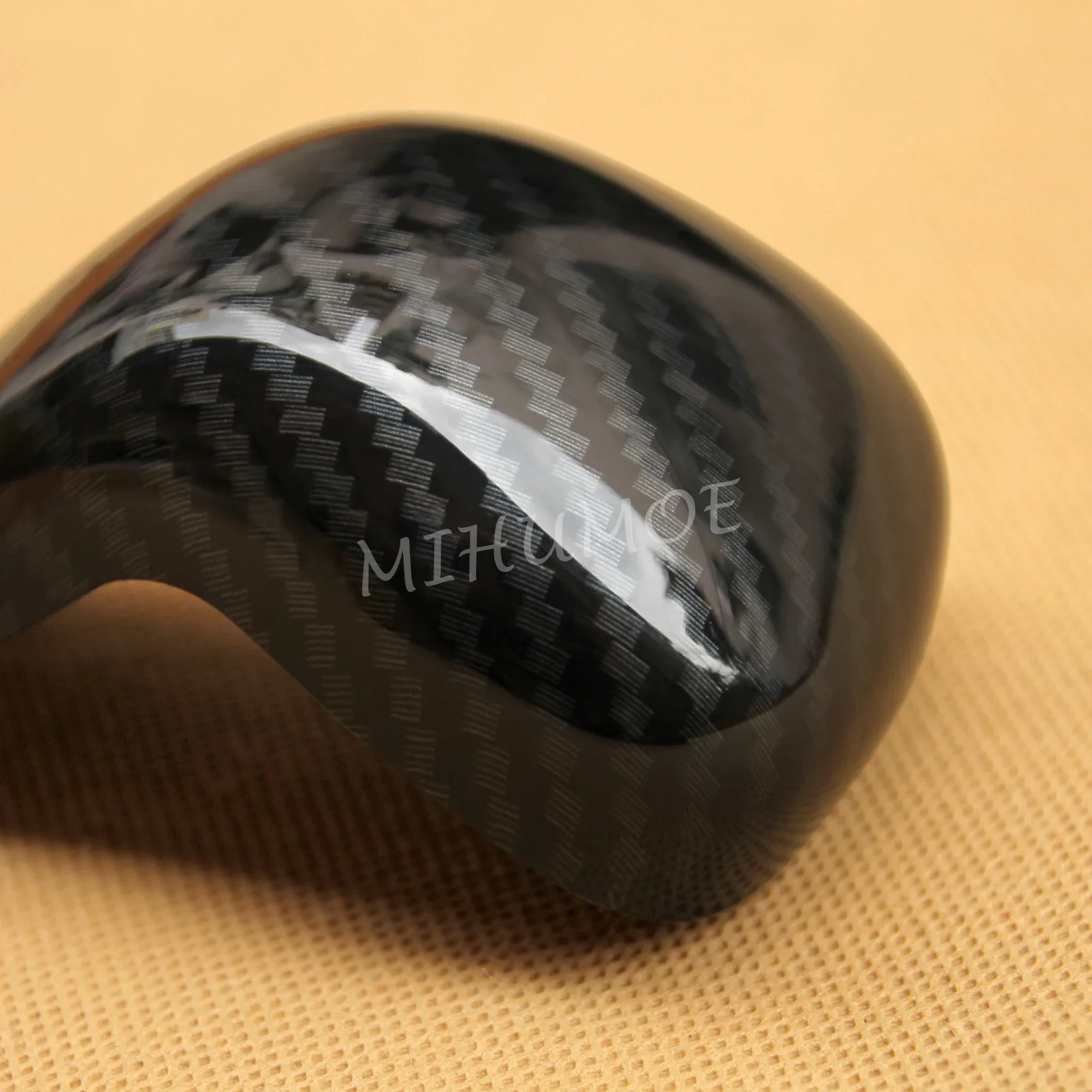 Carbon Fiber Interior Gear Shift Knob Cover Cap Trims For Toyota Camry Corolla Cross Touring Avalon Suzuki Swace Accessories view 4
