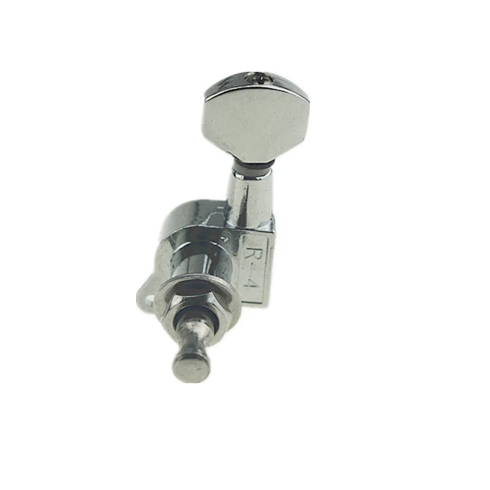 

6pcs Guitar Tuning Pegs Replacement Heavy Duty Internal Gear Lightweight Design For Durable Use Guitar Parts Instrument