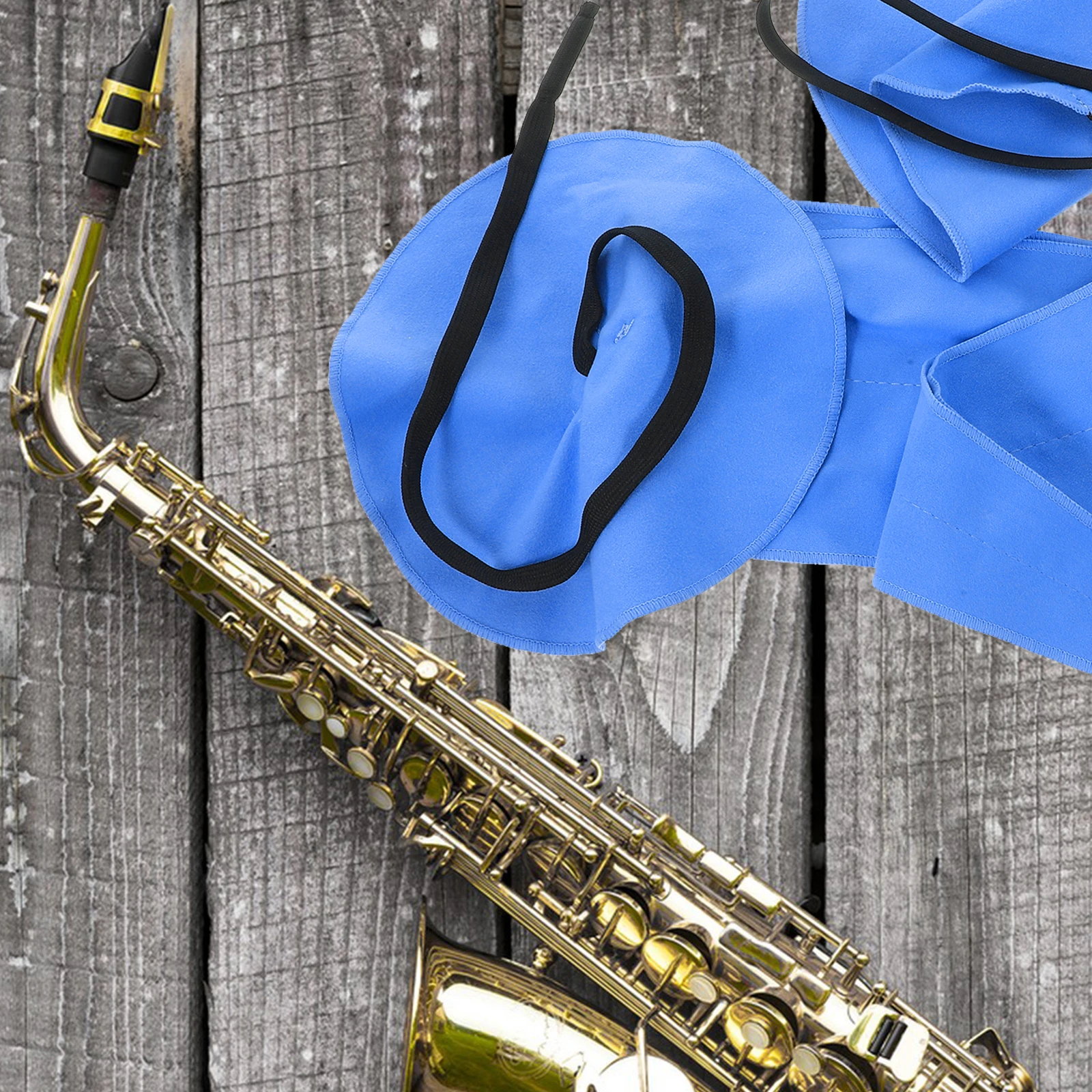 

2Pcs Alto Sax Cleaning Cloth Tenor Saxophone Care Cloth for Effective Inner Tube Cleaning Reusable Lightweight Pocket Sized