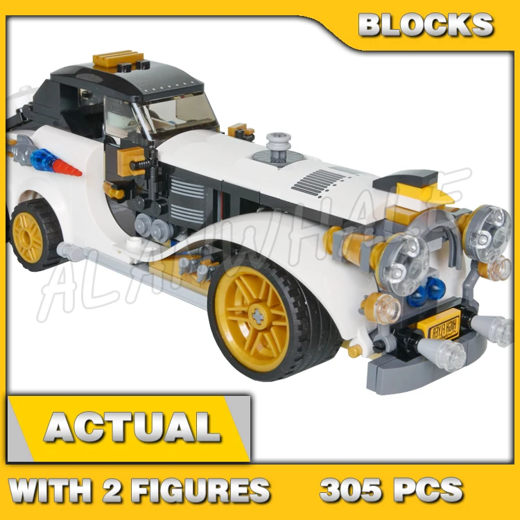 

305pcs Super Fighter Vehicle The Penguin Arctic Roller Pursuit Mini Escape Pod 10631 Building Blocks toy Compatible With Model