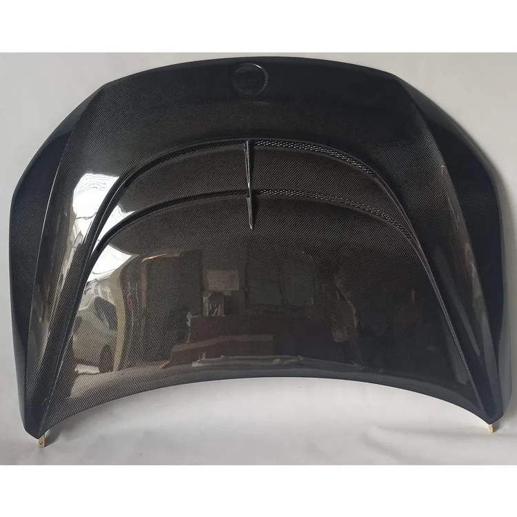 High Quality V Style Carbon Fiber Car Turning Bonnet Hood for Scirocco