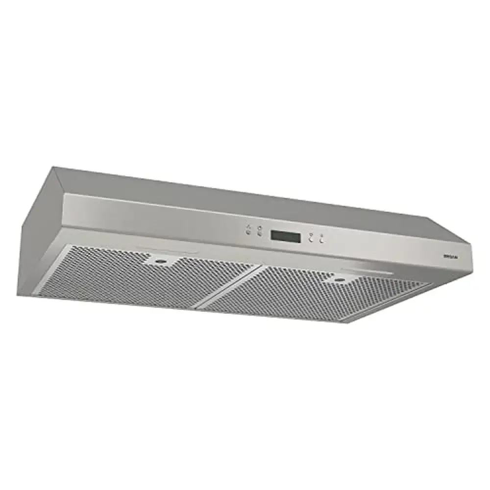 30-inch Stainless Steel Under-Cabinet Range Hood with 3-Speed Fan 450 CFM Exhaust LED Light Captur System Dishwasher-Safe Filter