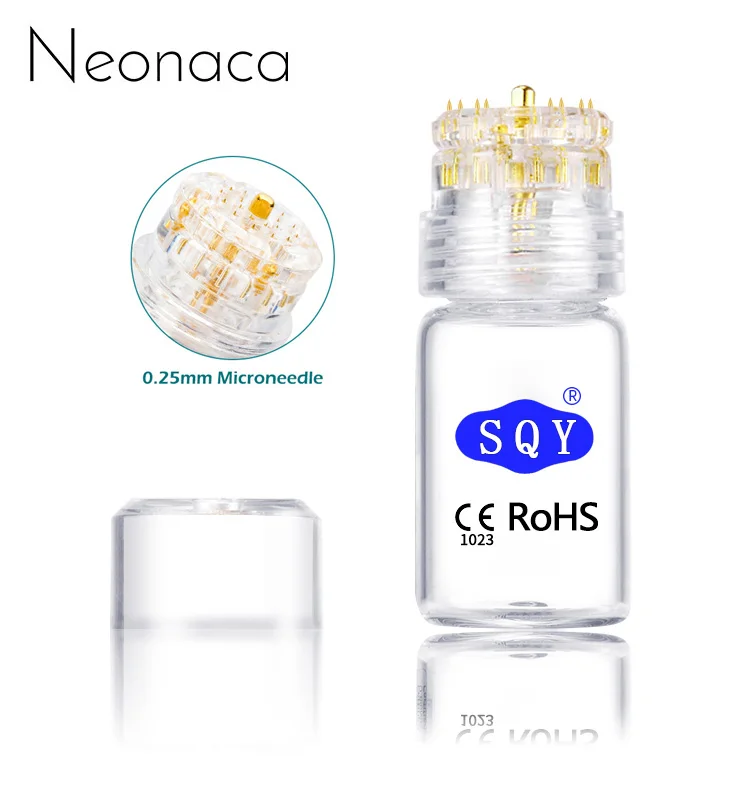 Hydra Meostherapy Derma Roller Titanium Microneedle Wrinkle Acne Removal Micro Roller Skin Moisturize Whitening Derma Needles