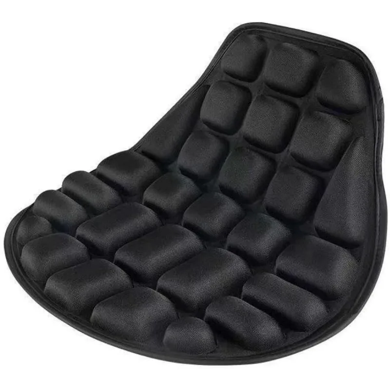 EVA Foam Motorcycle Breathable Seat PadSoft Universal Seat Compact and Easy To Install 3D Honeycomb Structure Seats Cushion